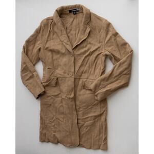 Express Long Tan Blazer Size 5/6